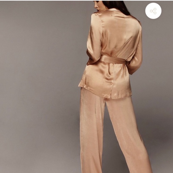 ❗️ISO JLUXLABEL HAZELNUT ANNE SILK PANTS SMALL❗️ - Picture 4 of 5